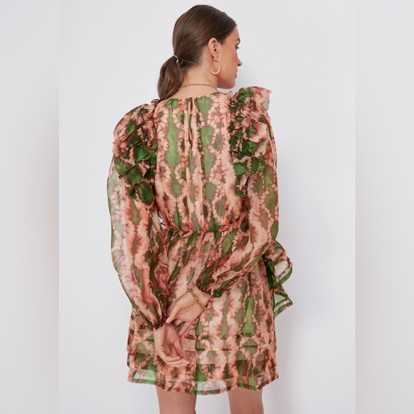 NWT Ulla Johnson Adelaide Dress Serpenti size 8 - Picture 5 of 5